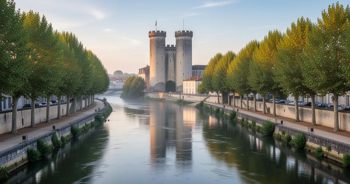 La ville de Niort au cœur du département des Deux-Sèvres : analyse d'une croissance dynamique