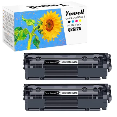 Cartouche de toner noir compatible Q2612A