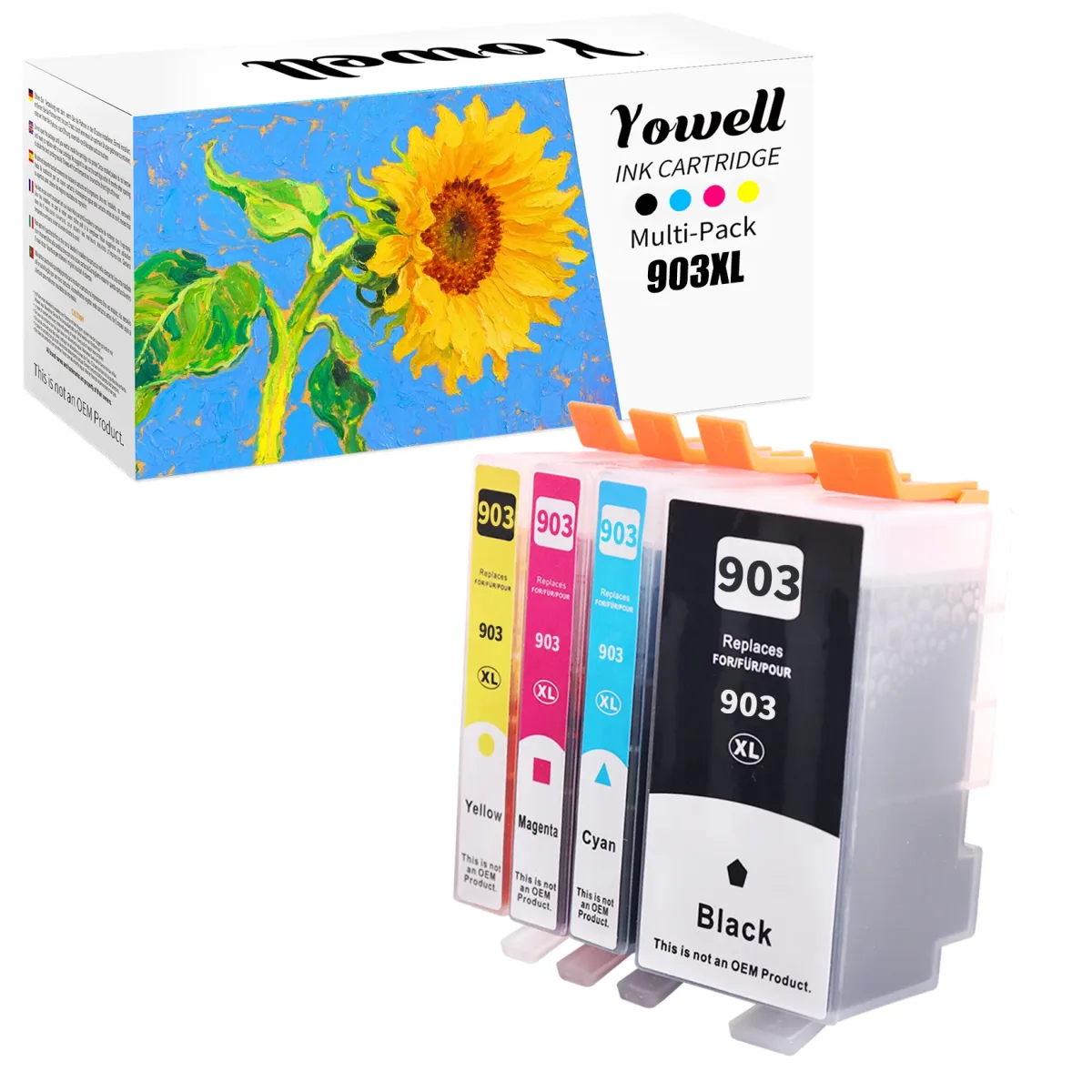 Cartouches d'encre 903XL noir et couleurs