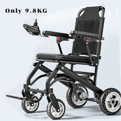 Fauteuil roulant électrique pliable ultraléger – image 3