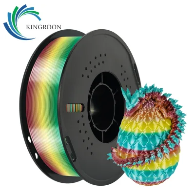 Filament PLA soie multicolore 1,75 mm, bobine 1 kg