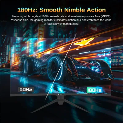 Moniteur de jeu incurvé 32 pouces QHD 180 Hz – image 3