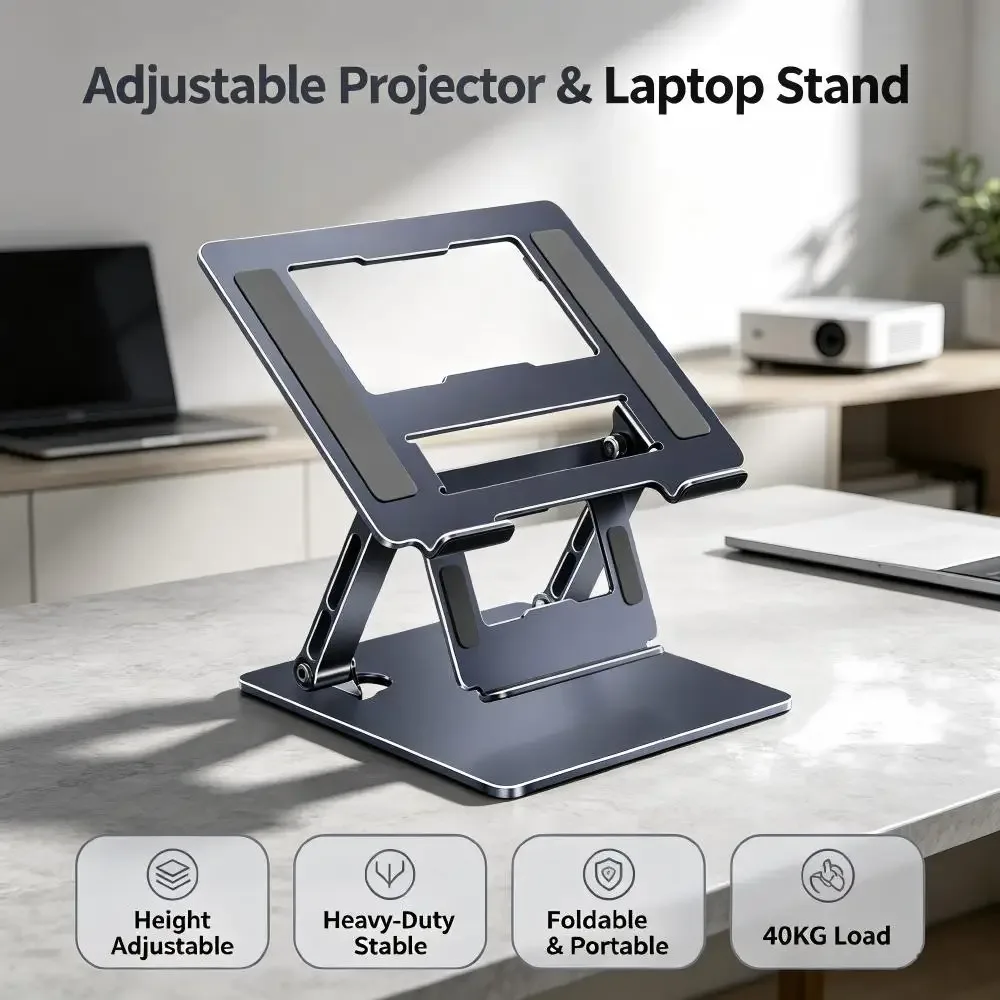 Support réglable en acier pour projecteur